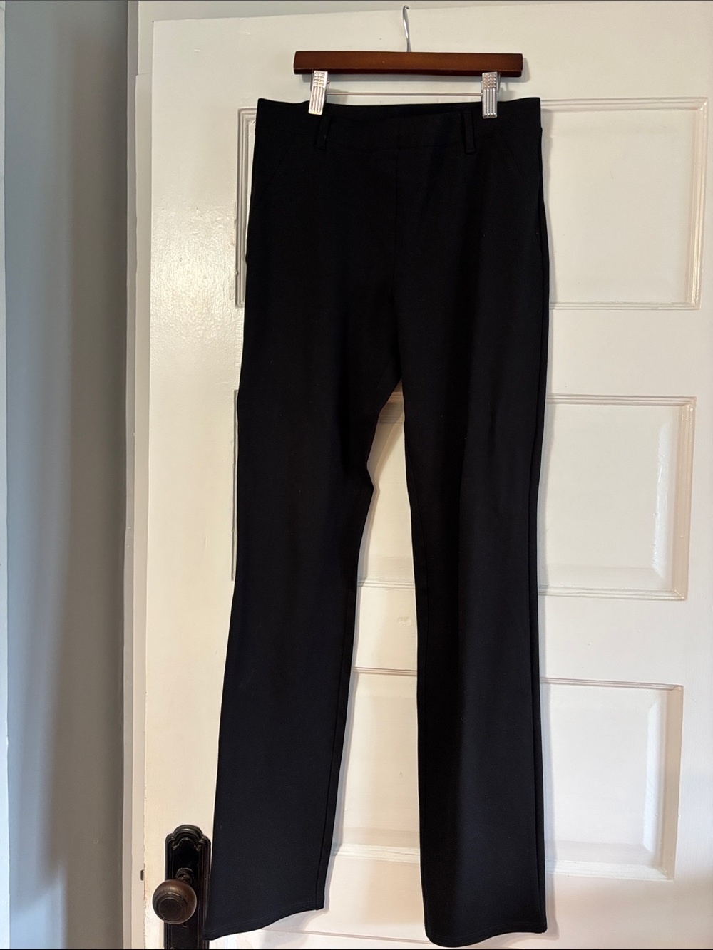 Quince Black Women’s Dress Pants – Slim Tailored Leg- TALL